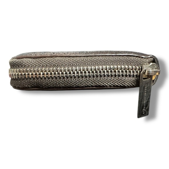 Stella McCartney Metallic Black Star Wallet - Picture 3 of 9